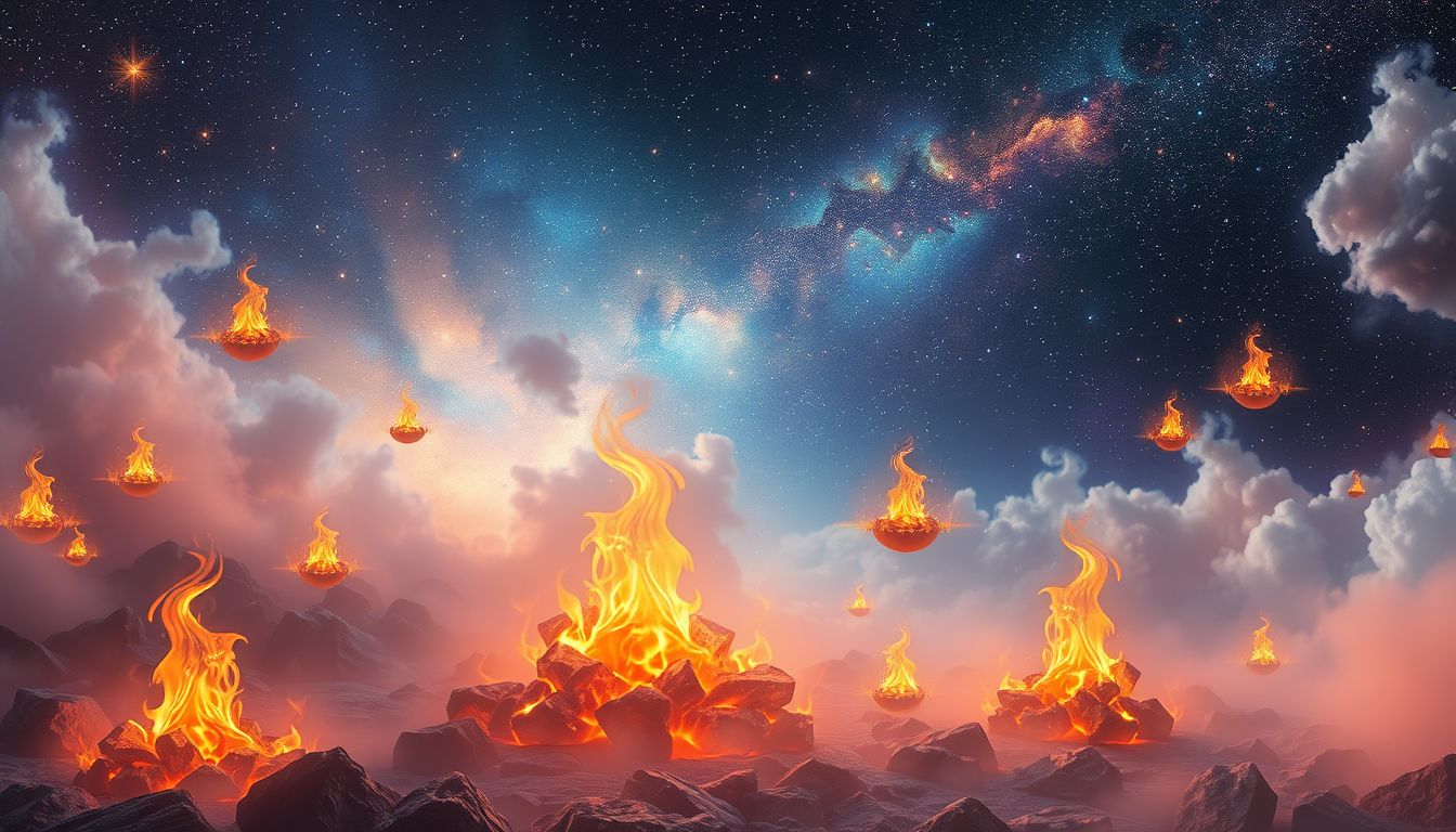 Heizmaterial im Überfluss symbolisiert Sicherheit und Geborgenheit im Leben.