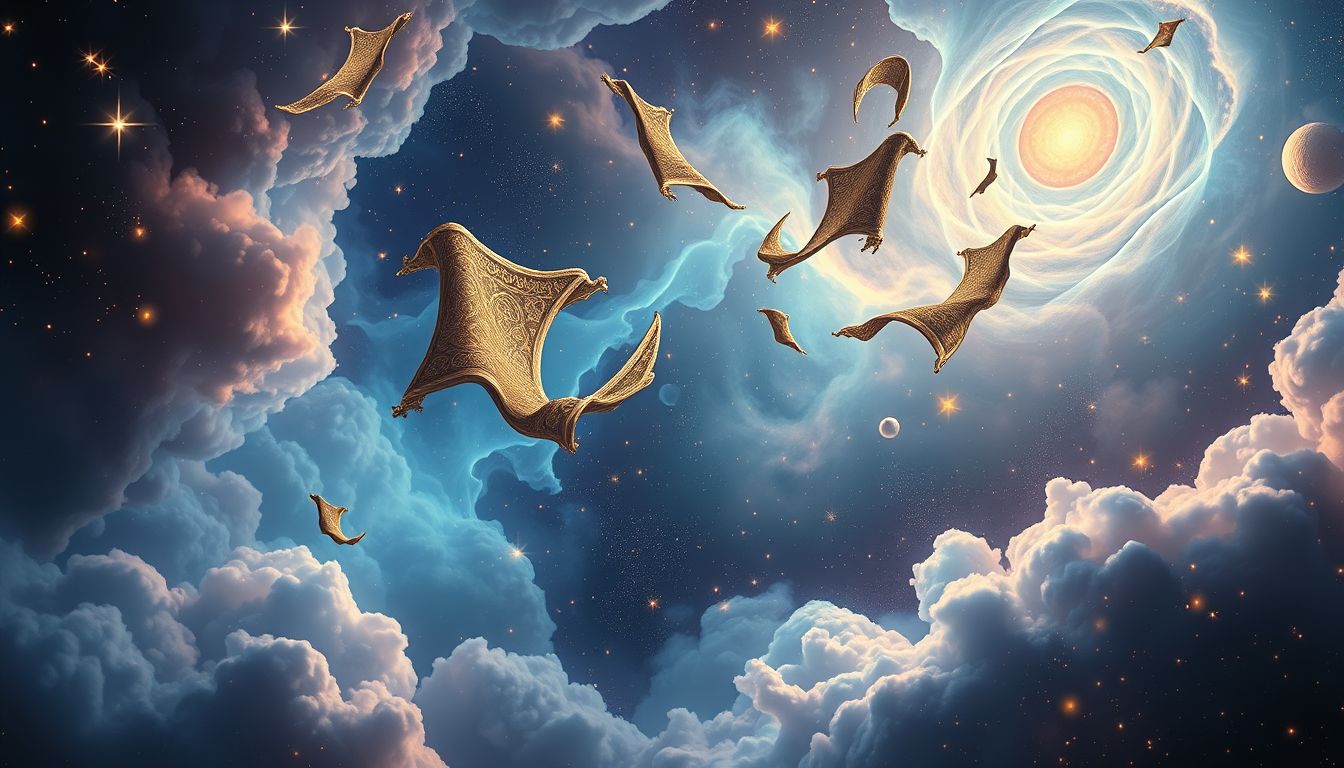 Gobelinstickereien symbolisieren oft verborgene Schönheit und Kreativität.