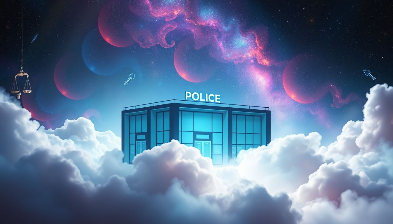 Schlaf in Polizeibehörden symbolisiert Kontrolle und Sicherheitssuche.