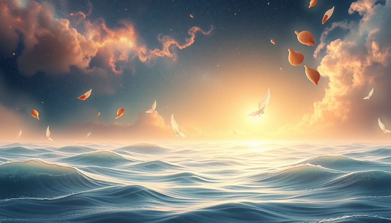 Ein Morgen am Meer symbolisiert Erneuerung und inneren Frieden.