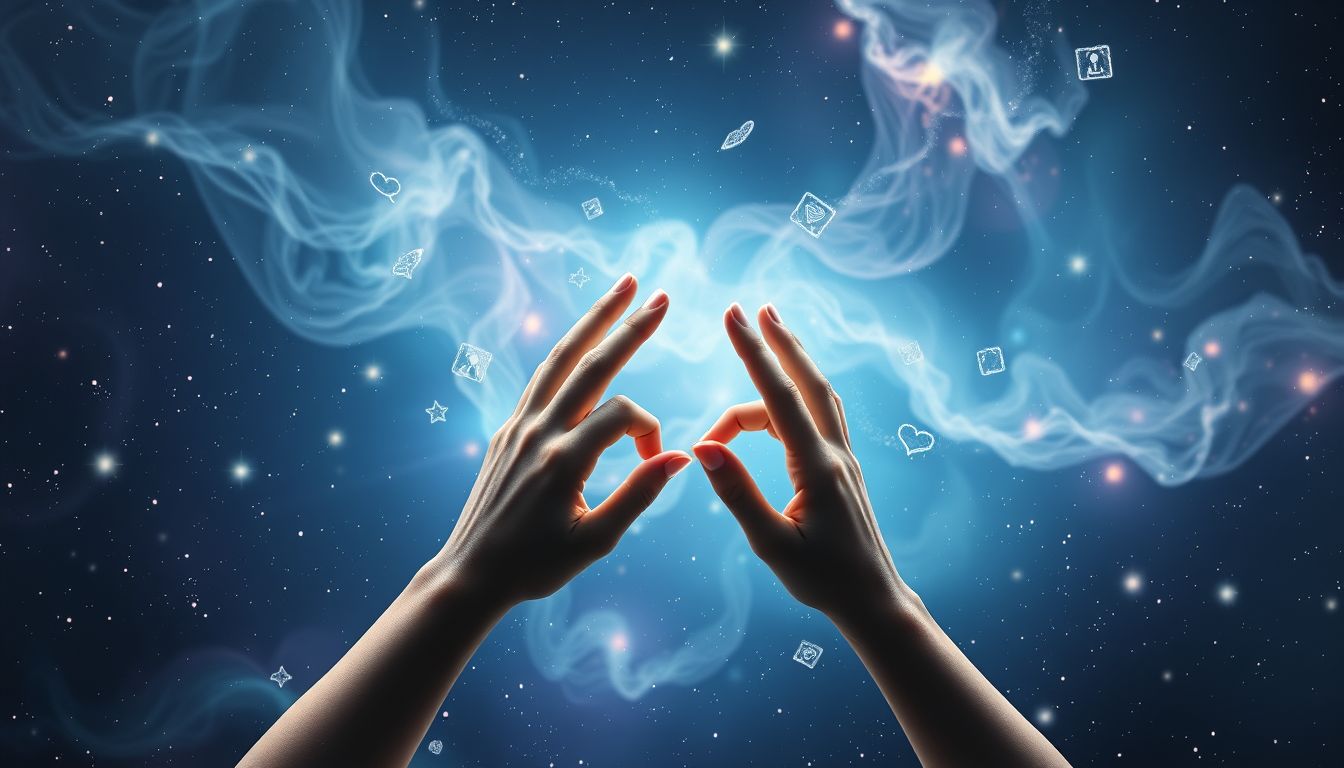 Traum von Gebärdensprache symbolisiert tiefes emotionales Verständnis.