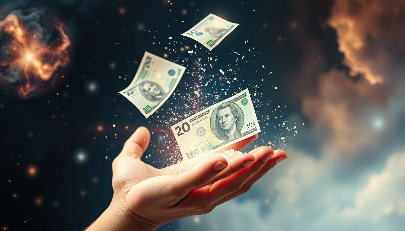 Traum vom Verschenken von Falschgeld symbolisiert Verlustängste.