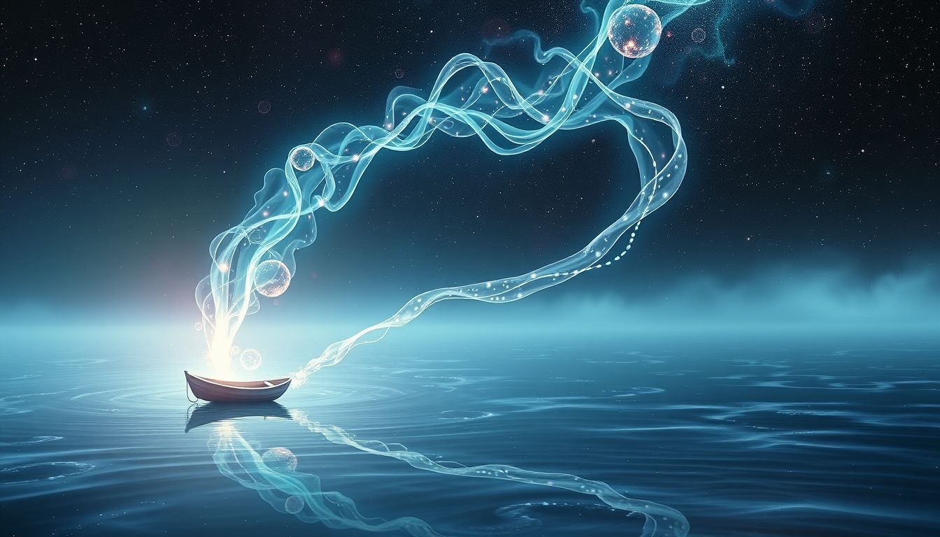 Das Herauspumpen von Wasser symbolisiert emotionalen Stressabbau.