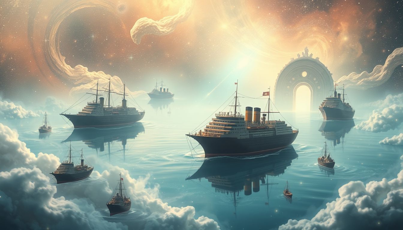 Ein überfüllter Port symbolisiert oft innere Unruhe und Überforderung.