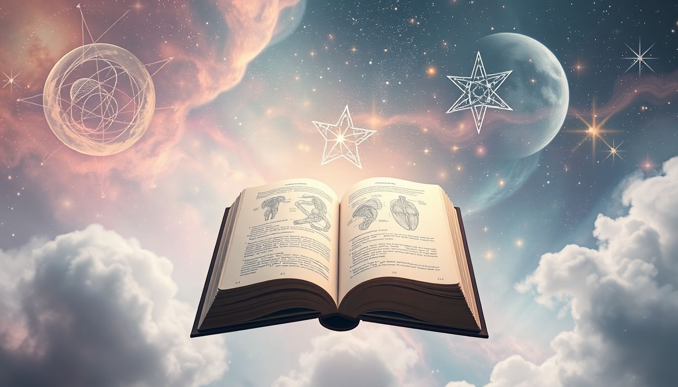 Traumdeutung: Anatomiebücher symbolisieren tiefes Verständnis des Lebens.