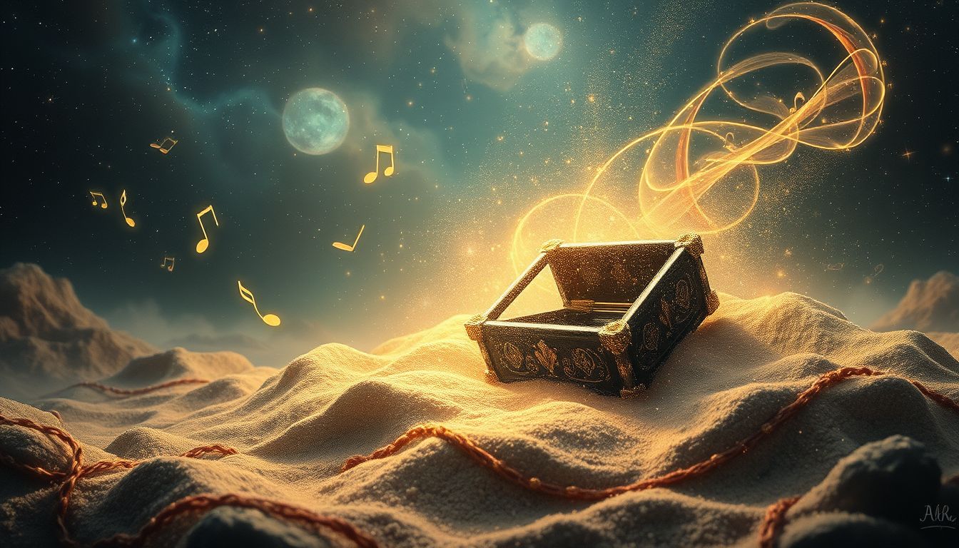 Spieluhren symbolisieren oft verlorene Kindheitserinnerungen und Sehnsucht.