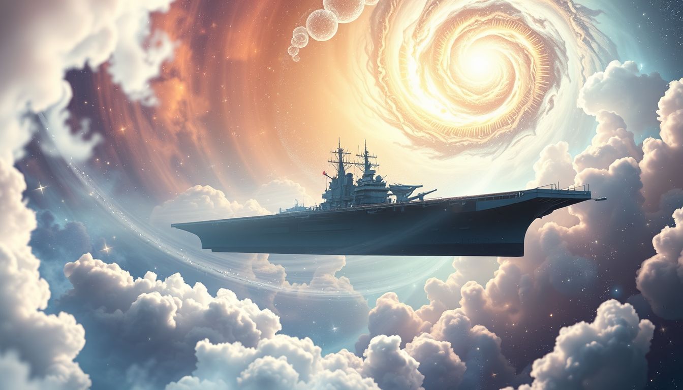 Flugzeugträger symbolisieren Stärke und Überwindung von Herausforderungen.