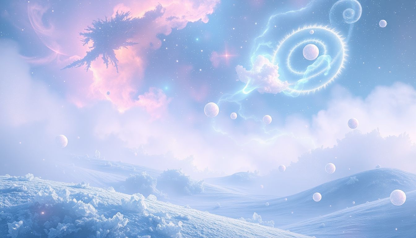 Frostige Morgen symbolisieren oft Neuanfänge und Klarheit.