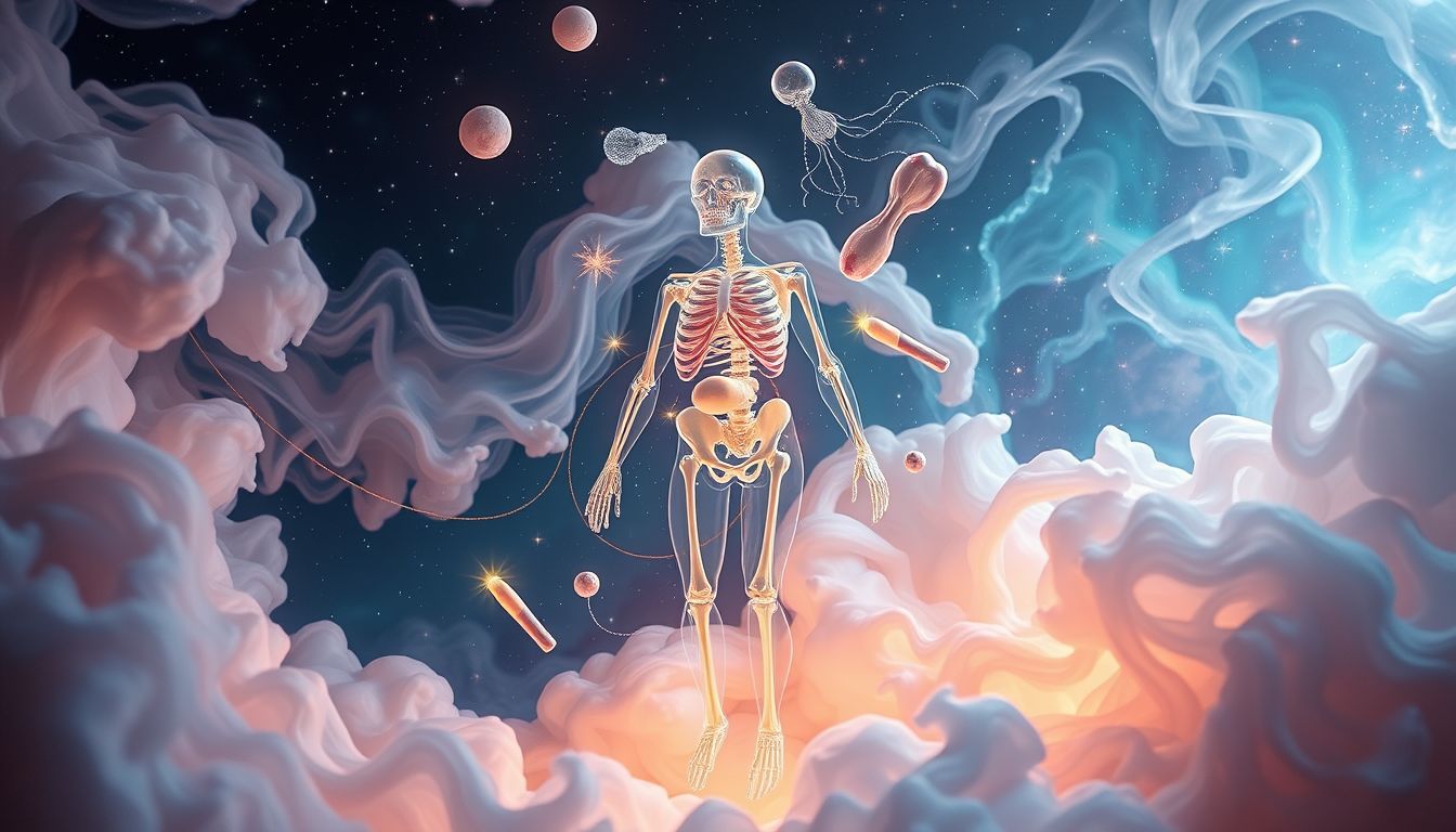 Anatomische Modelle im Traum spiegeln inneres Wissen wider.