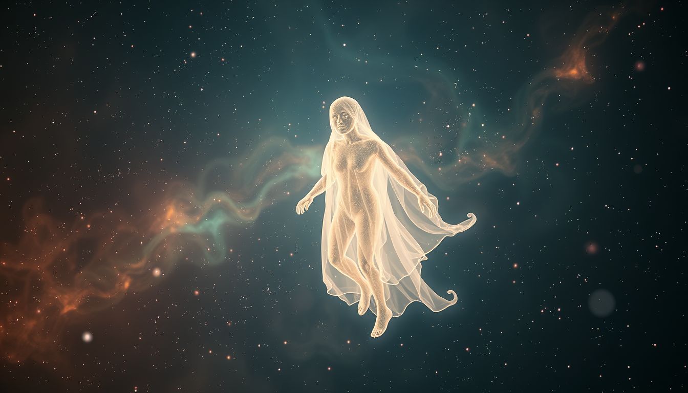 Ein Geist kann unerledigte emotionale Themen aus der Vergangenheit symbolisieren.