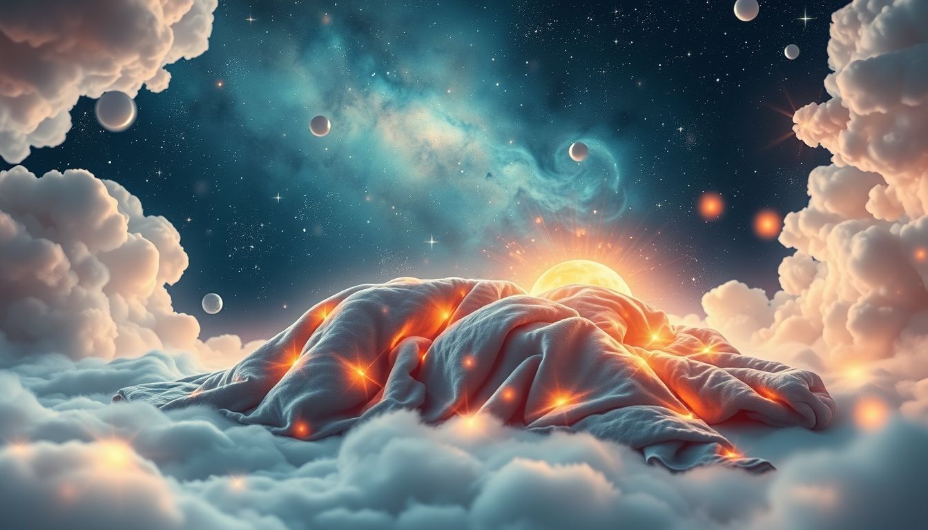 Eine Heizdecke im Freien symbolisiert Geborgenheit trotz Kälte und Isolation.
