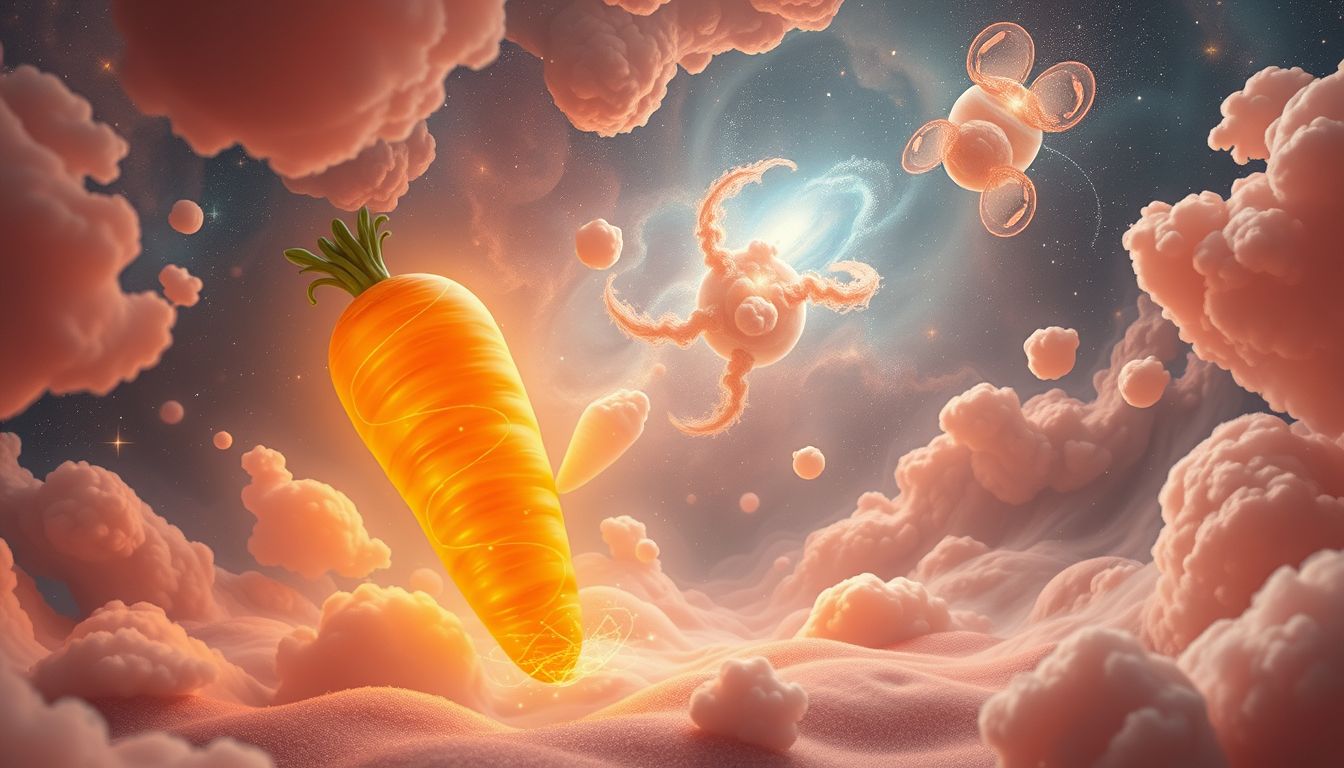 Ein orangefarbener Traum steht oft für Kreativität und Glück.