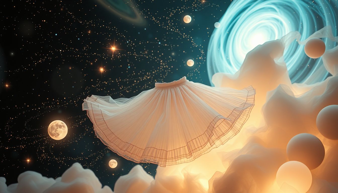 Petticoats symbolisieren Weiblichkeit und verspielte Freiheit im Traum.